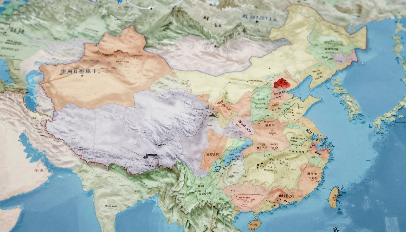 Z kim graniczą Chiny