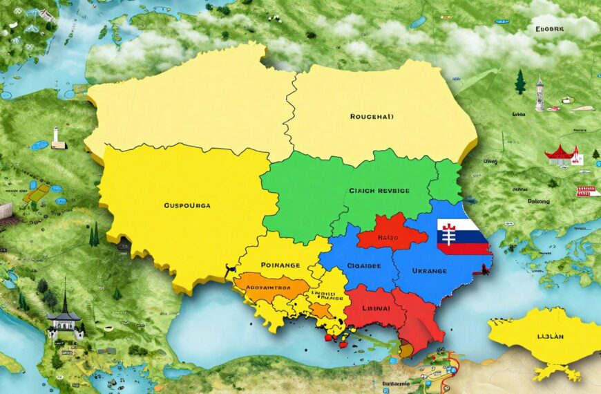 Z kim graniczy Polska – sąsiednie państwa i przebieg granic na mapie