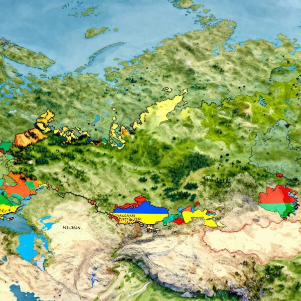 Z kim graniczy Rosja – mapa granic w Europie i Azji