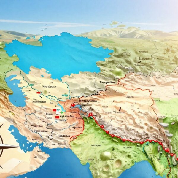 Z kim graniczy Uzbekistan – sąsiednie państwa Azji Centralnej